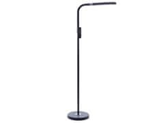 Beliani Stojaca LED lampa 160 cm čierna ARIES