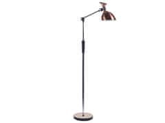 Beliani Stojaca LED lampa 169 cm medená ANDROMEDA