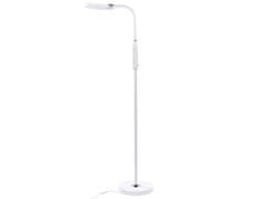 Beliani Stojaca LED lampa 148 cm biela CASSIOPEIA