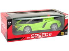 Lean-toys Diaľkovo ovládané športové auto R/C 1:18 zelené