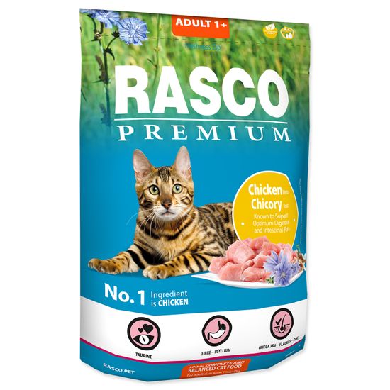 RASCO PREMIUM Granule Adult kuřecí s kořenem čekanky 400 g