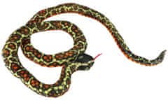 Teddies Had plyšový 200 cm čierno-oranžovo-žltý