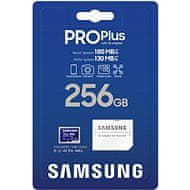 SAMSUNG Samsung/micro SDXC/256GB/Class 10/+ Adaptér/Modrá