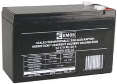 EMOS batéria SLA 12V / 9 Ah, Faston 6.3 (250)