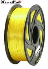 XtendLan PLA filament 1,75mm lesklý žltý 1kg