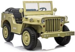 Lean-toys JH101 Khaki batériové auto