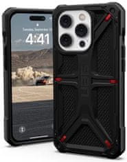 UAG Kryt Monarch, kevlar black - iPhone 14 Pro (114034113940)