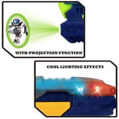 Wiky Vesmírna pištoľ s projektorom a efektami 12cm
