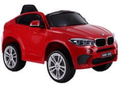 shumee Auto na batérie BMW X6 Red Leather, EVA