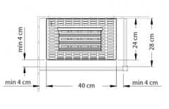 EOS Saunatechnik Saunové kachle EOS Filius 6 kW