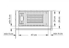 EOS Saunatechnik Saunové kachle EOS Bi-O Filius 6 kW