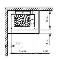 EOS Saunatechnik Saunové kachle EOS Bi-O Thermat 9 kW