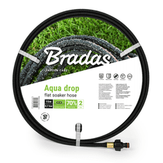 Bradas Záhradná zavlažovacia hadica 15m 1/2" AQUA-DROP FLAT BR-WADF1/2015