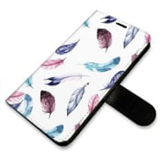 iSaprio Flipové puzdro - Colorful Feathers pre Apple iPhone 12 Mini