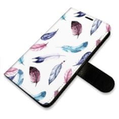iSaprio Flipové puzdro - Colorful Feathers pre Apple iPhone 12 / 12 Pro