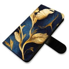 iSaprio Flipové puzdro - GoldBlue pre Apple iPhone 11