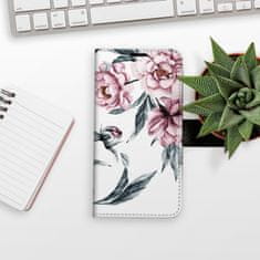 iSaprio Flipové puzdro - Pink Flowers pre Samsung Galaxy A50