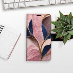 iSaprio Flipové puzdro - Pink Leaves pre Samsung Galaxy A54 5G