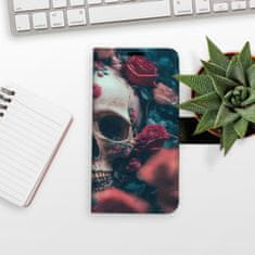 iSaprio Flipové puzdro - Skull in Roses 02 pre Apple iPhone Xr