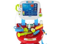 Lean-toys Lekár na vozíku 17 EKG prvkov