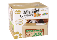 Lean-toys Box na peniaze Panda sa učí zachraňovať bambus