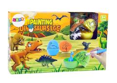 Lean-toys Súprava na maľovanie vajec DIY Dinosaury