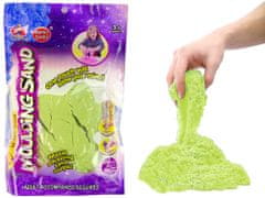 Lean-toys Kinetický piesok Farba žltá 500g Magický piesok Náhradný