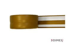 Dimex Dimex, PVC soklová lišta, samolepiaca 5 m, hnedá