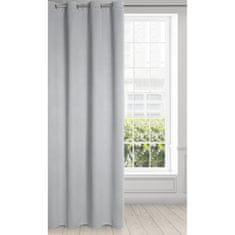 DESIGN 91 Blackout záves s krúžkami - Amaro, šedý 135 x 250 cm, ZA-386923