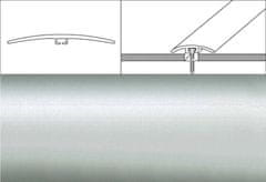 Effector Prechodové lišty A64 - NARÁŽACIE šírka 4 x výška 0,5 x dĺžka 93 cm - strieborná