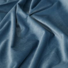 DESIGN 91 Zamatový záves s riasiacou páskou - Ria, námornícky modrý 140 x 270 cm