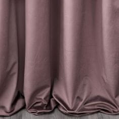 DESIGN 91 Zamatový záves Pierre Cardin s riasiacou páskou - Sibel, púdrový 140 x 270 cm