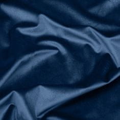 DESIGN 91 Zamatový záves Pierre Cardin s riasiacou páskou - Sibel, námornícky modrý 140 x 270 cm