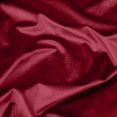 DESIGN 91 Zamatový záves Pierre Cardin s riasiacou páskou - Sibel, bordový 140 x 270 cm