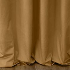 DESIGN 91 Zamatový záves Pierre Cardin s riasiacou páskou - Sibel, medený 140 x 270 cm