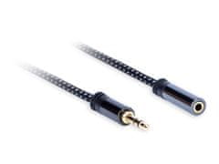 AQ Przedłużacz jack 3,5mm stereo Długość: 3,0m AQ Premium