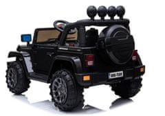 Lean-toys Autobatéria Jeep BRD-7588 Black 4x4