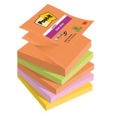 Post-It Z-bločky Super Sticky BOOST, veľkosť 76x76 mm, 5 bločkov po 90 lístkov