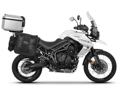 SHAD Kompletná sada sedlových brašní TERRA TR40 adventure a hliníkového kufra SHAD TERRA 37L vrátane montážnej sady SHAD TRIUMPH Tiger 800