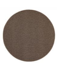Vopi Kusový koberec Astra hnedá kruh 57x57 (priemer) kruh
