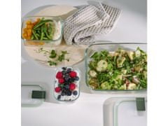 Mepal Skleněný Úložný box na potraviny EasyClip Nordic Sage 1000 ml