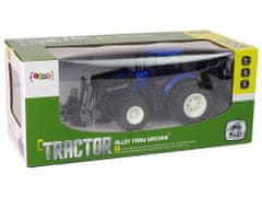 Lean-toys Diaľkovo ovládaný traktor s drapákom Blue