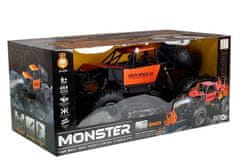 Lean-toys Diaľkovo ovládaný monster truck na pružinách