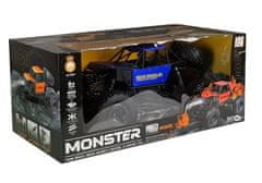 Lean-toys Diaľkovo ovládaný Monster Truck na pružinách Blue