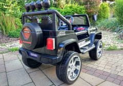 Lean-toys Autobatéria S2388 Jeep Black 4x45W