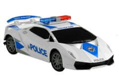 Lean-toys Policajné auto 1:16 zvuky svetlá trenie