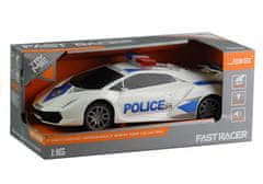 Lean-toys Policajné auto 1:16 zvuky svetlá trenie