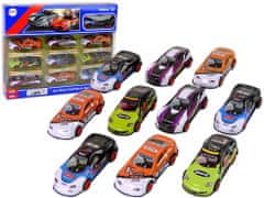 Lean-toys Resorak Cars Set 1:55 Metal Sports 10ks.