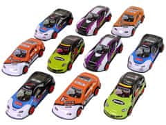 Lean-toys Resorak Cars Set 1:55 Metal Sports 10ks.