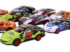 Lean-toys Resorak Cars Set 1:55 Metal Sports 10ks.